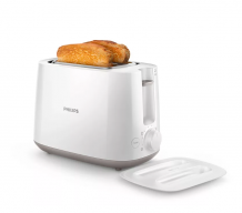Philips Daily Collection HD2582/00 830-W 2-Slice Pop-up Toaster White