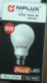 NIflux 9W Led Bulb B22 Warm white