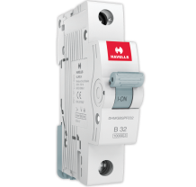 Havells Euro DHMGBSPF032 MCB (Miniature Circuit Breaker) 32A SP (White)