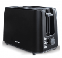 Havells Crisp Plus 750-Watt Pop-up Toaster Black