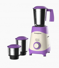 Crompton Nigella 500W Mixcer grinder 3 jar Purple white