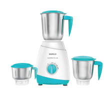 Havells Aspro 500 Watt Mixer Grinder with 3 Stainless Steel Jar