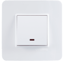 Havells Crabtree signia 2M Front plate White