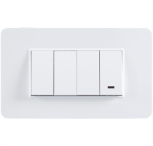 Havells Crabtree signia 4M Front plate White