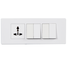 Havells Crabtree signia 6M Front plate White