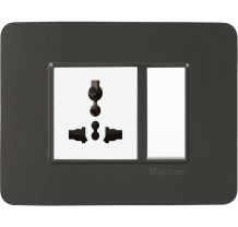 Havells Crabtree signia 3M Front plate Grey
