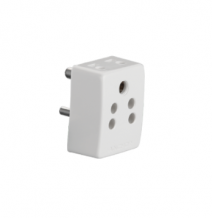 Anchor by Panasonic 6A 3 Pin Multi plug White