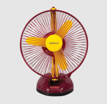 Havells Birdie 230 mm Personal Fan Yellow and Maroon